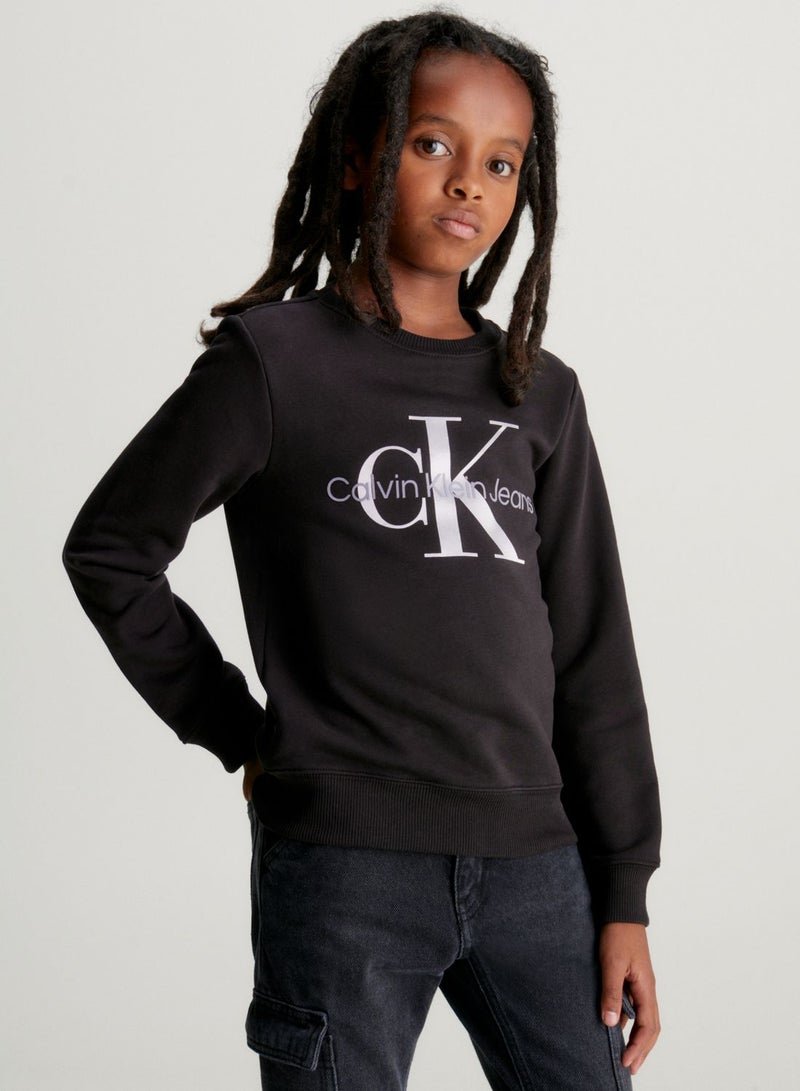 Kids Monogram Sweatshirt