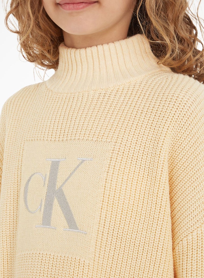 Kids Monogram Sweater