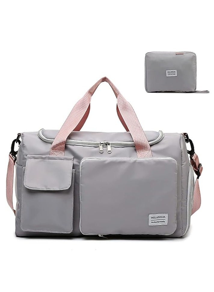 Foldable Travel Duffel Tote Bag