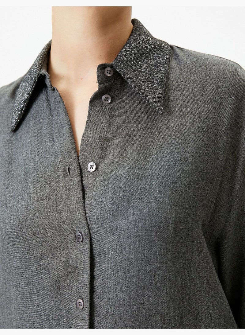 Regular Fit Buttoned Long Sleeve Shirt