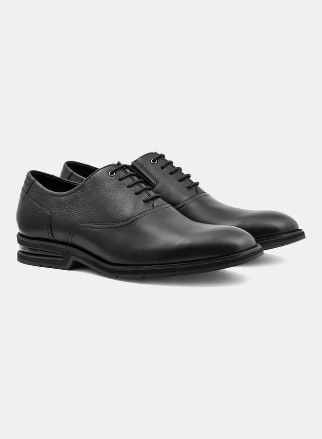 Comfortable Lace-Up Formal Shoes Black