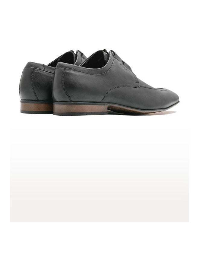 Comfortable Lace-Up Formal Shoes Black