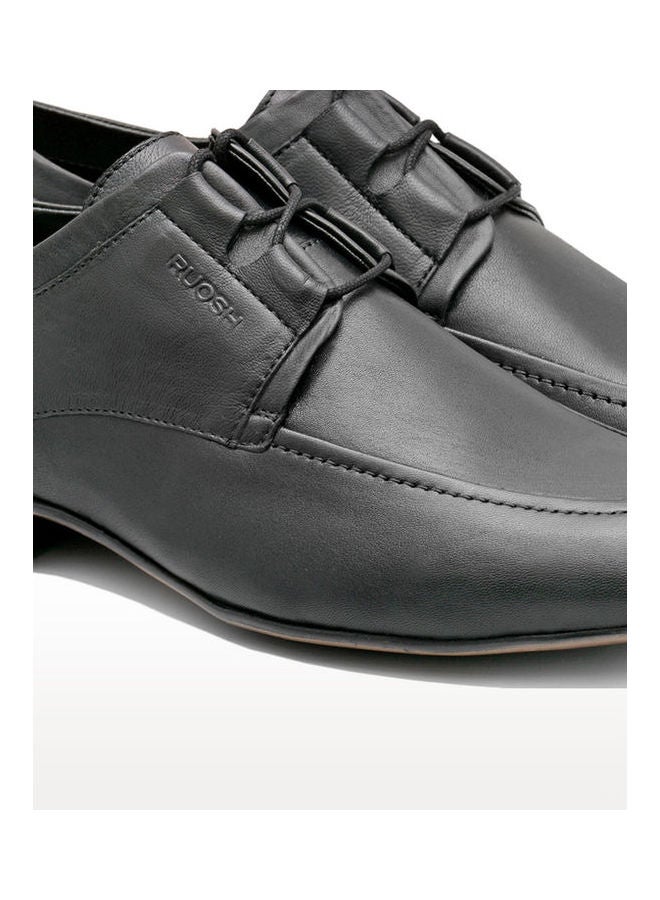 Comfortable Lace-Up Formal Shoes Black