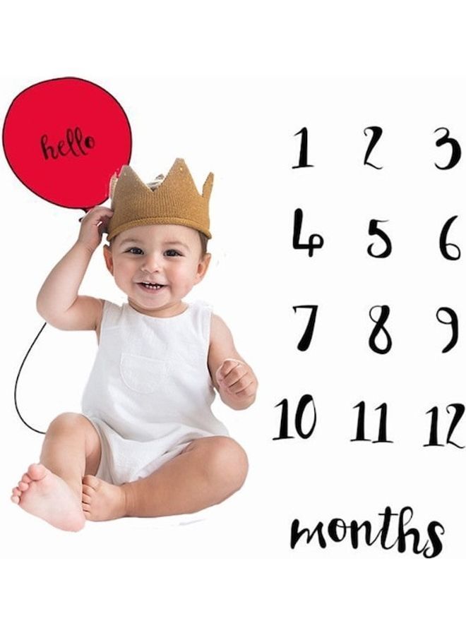 Baby Monthly Blanket