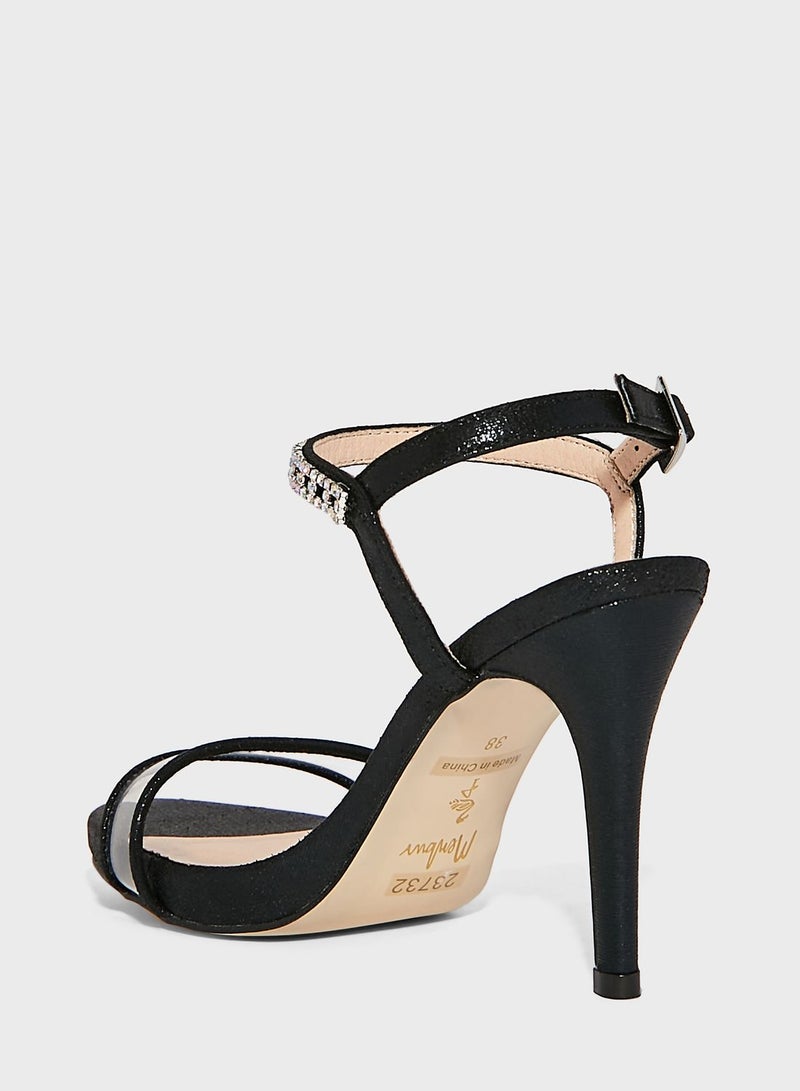 Open Toe  Strap High Heel Sandals