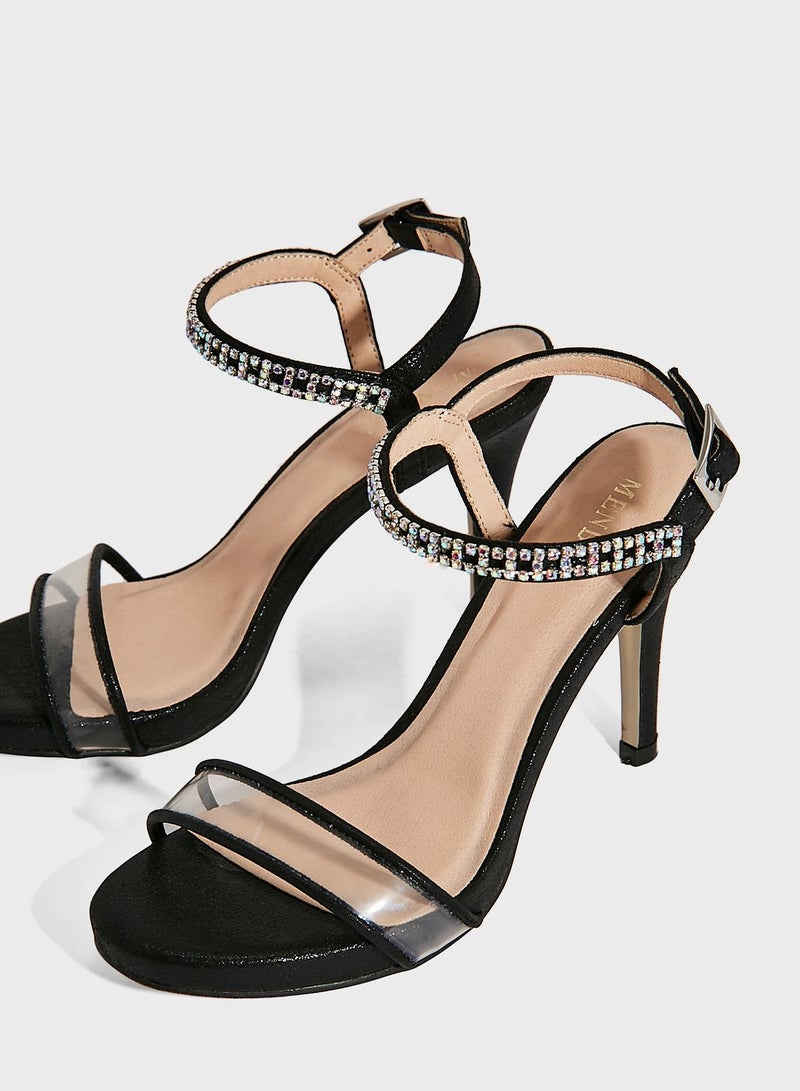 Open Toe  Strap High Heel Sandals