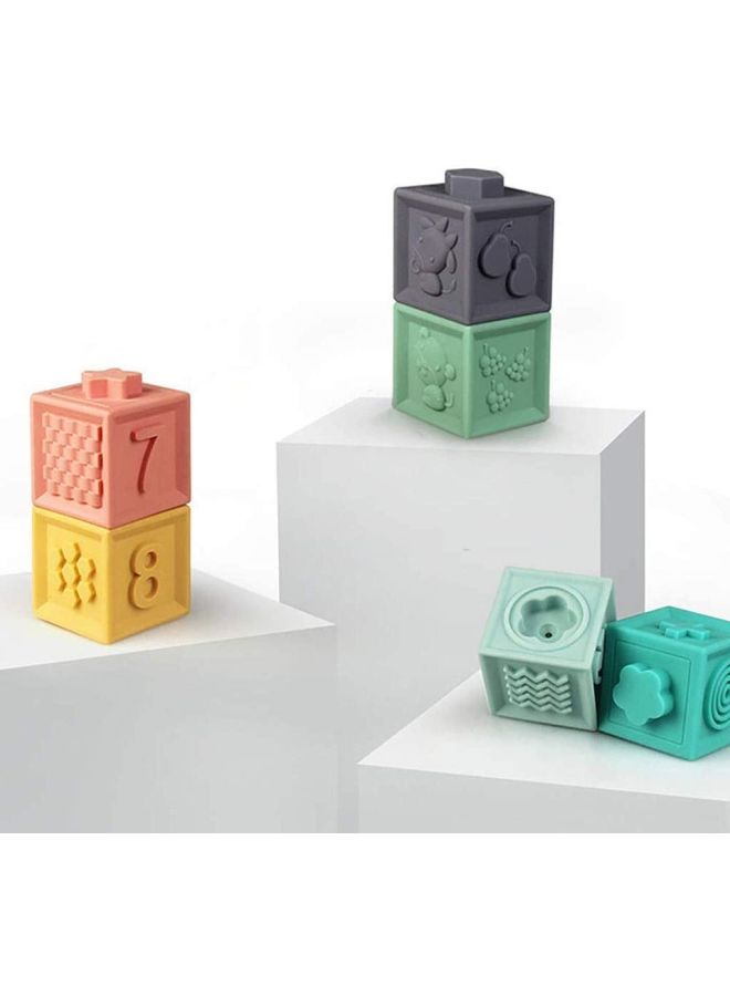 12-Piece 3D Eucational Building Blocks Set