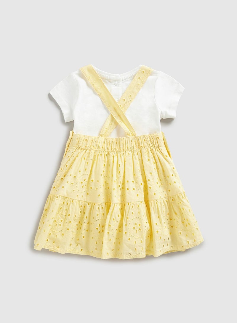 Infant Broderie Midi Dress