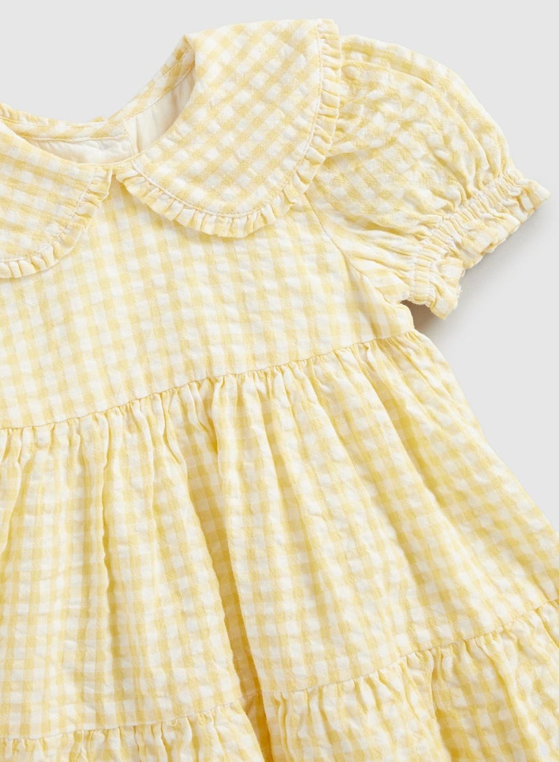 Gingham Check Dress