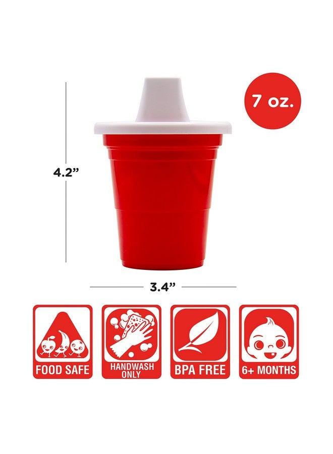 Party Time Baby Sippy Cup Adorably Cute Learner Sippy Cup For Babies Toddlers And Kids 6+ Months Old Holds 7 Ounces Bpafree Foodsafe Spill Proof Easy To Clean