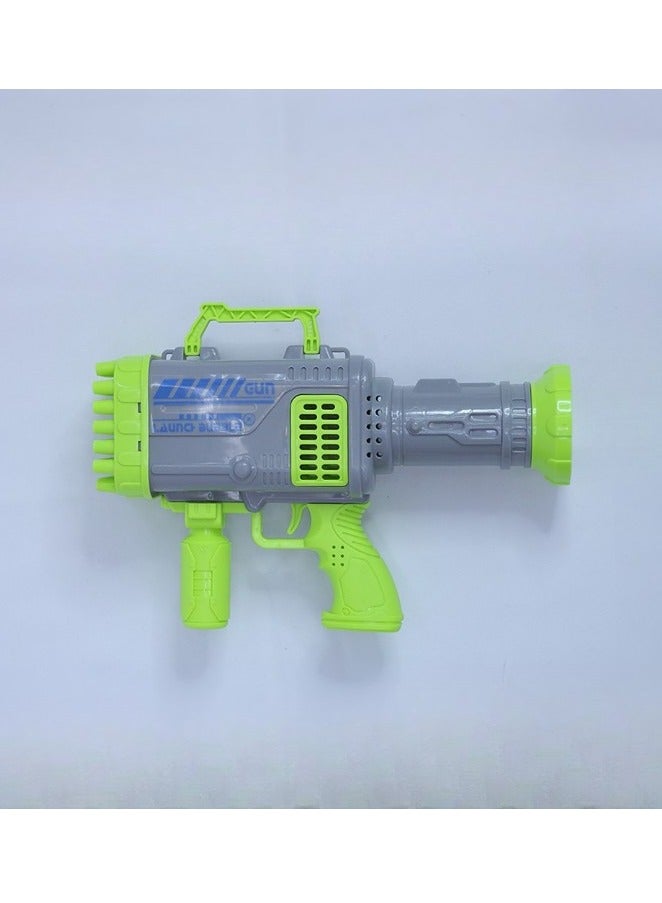 Bubble Gun, Upgraded Bubble Machine Gun with Color Light, Bazooka Bubble Machine, Suitable for Children Adults, Indoor and Outdoor Birthday Wedding Party Events