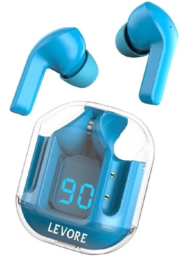 Truewireless Crystal Bluetooth Earphone LBT301 Blue