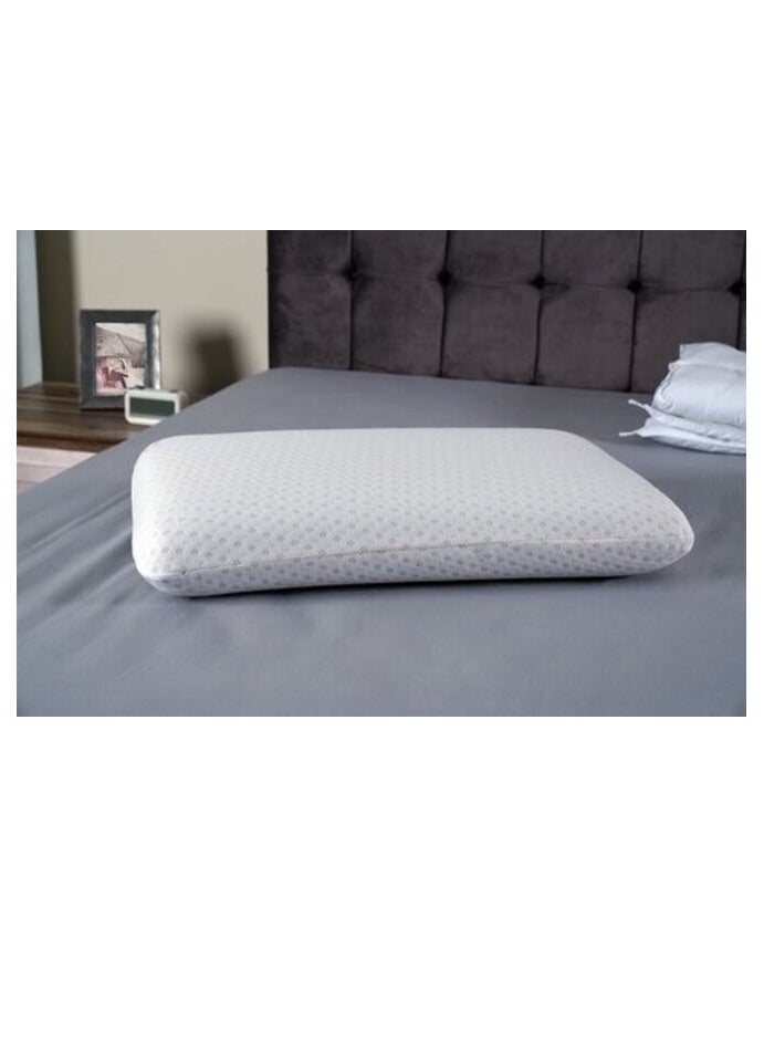 PAN Home Balance Copper Infused Memory Foam Pillow 45X70X13cm-White
