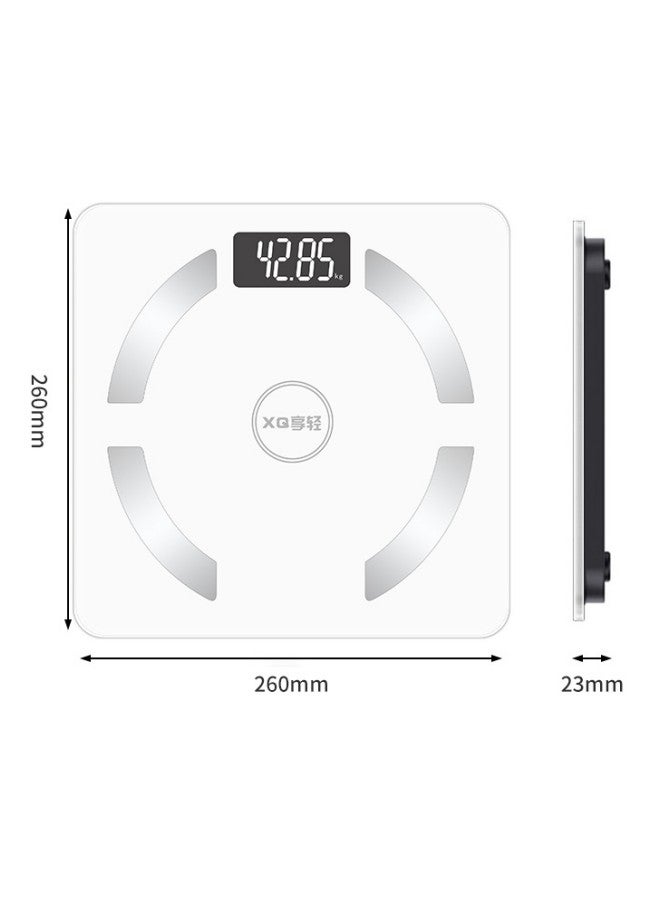 Digital Bathroom Scales for Body Weight, Weighing Scale Electronic Bath Scales with High Precision Sensors Accurate Weight Machine for People, LED Display