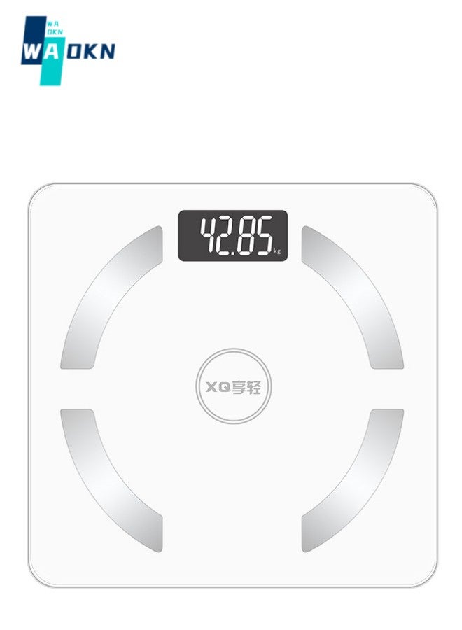 Digital Bathroom Scales for Body Weight, Weighing Scale Electronic Bath Scales with High Precision Sensors Accurate Weight Machine for People, LED Display