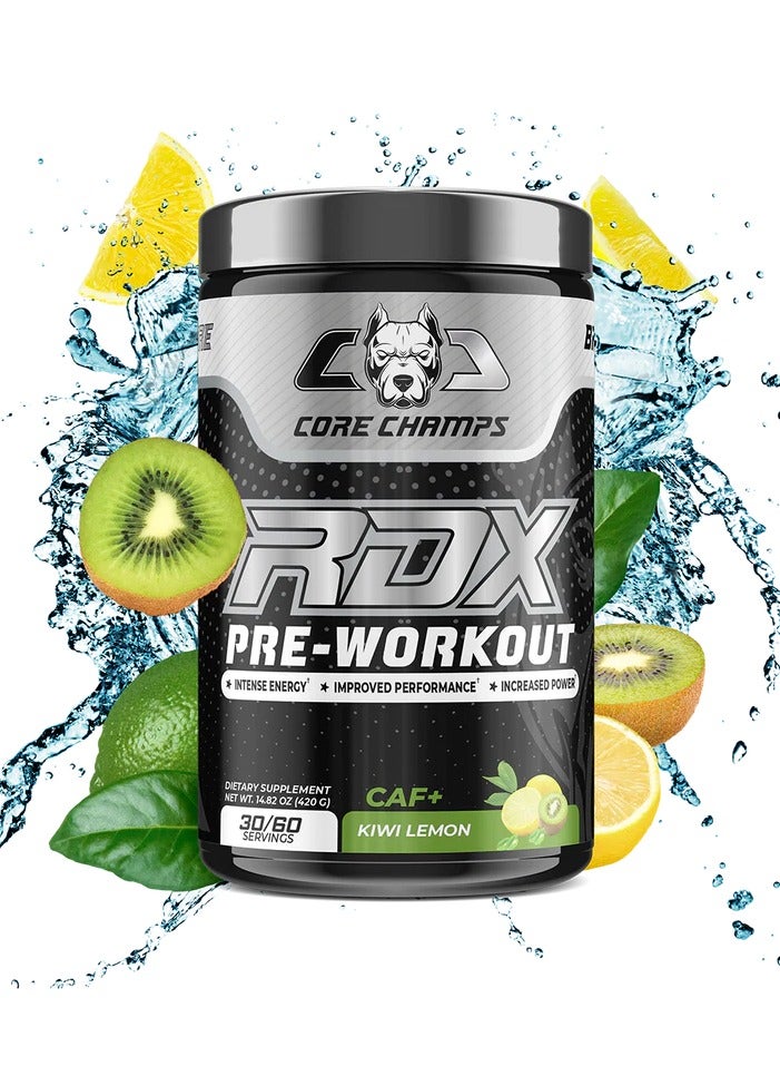 CORE CHAMPS RDX PRE-WORKOUT KIWI LEMON 30 SERVINGS