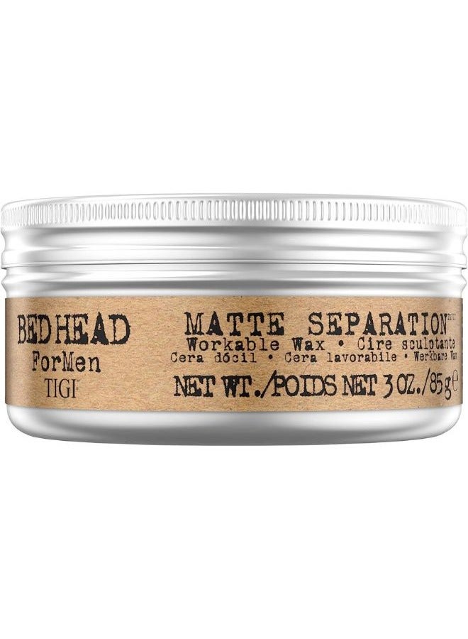 Tigi Bed Head For Men Matte Separation Wax 85g