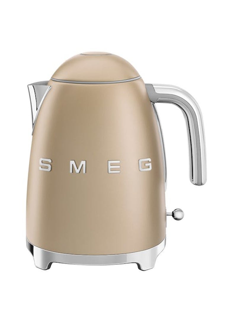 Smeg 50's Retro Style Electric Kettle 1.7 L 2400 W KLF03CHMAU Champagne Matte