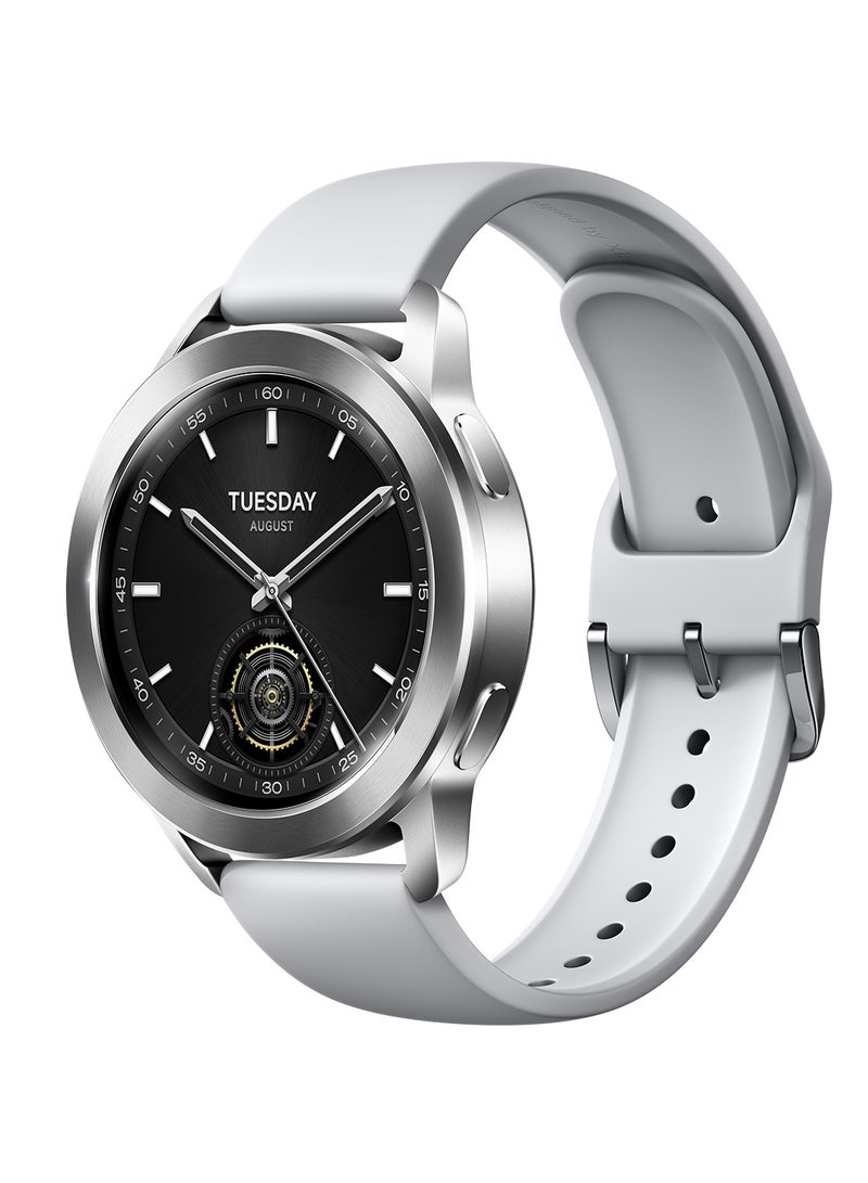 Watch S3 (BHR7873GL) – Silver, 1.43