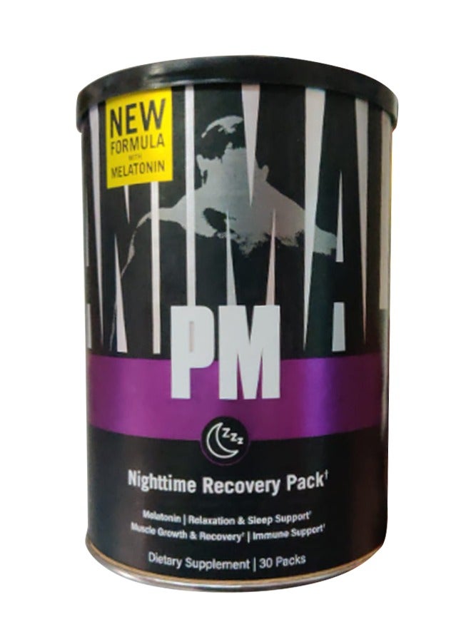 Animal PM Night Time Recovery 30 Packs.