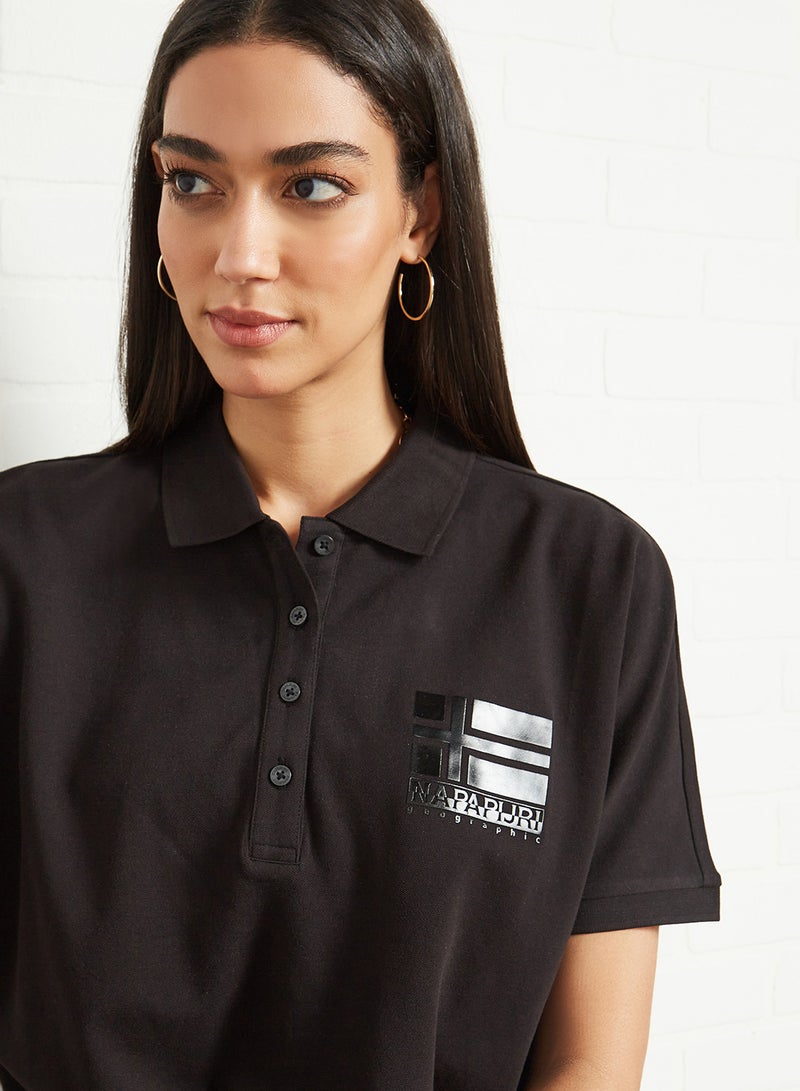 Stretch Polo Black