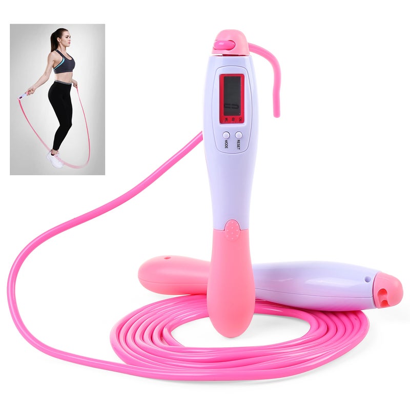 Adjustable Calorie Counter Skipping Rope 17cm