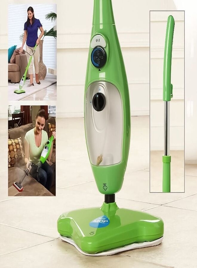 H2O Electric Mop X5 Basic Mop 5 in 1 All Purpose Hand Held All in One Steam Cleaner for Home Use, with 11 Piece Accessory Kit