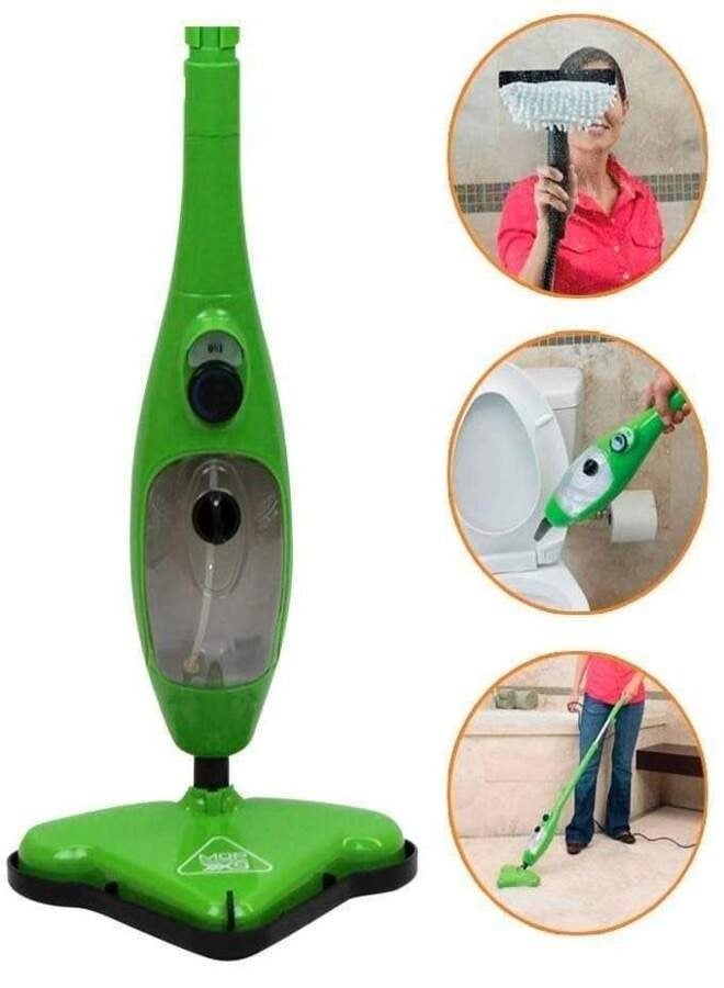 H2O Electric Mop X5 Basic Mop 5 in 1 All Purpose Hand Held All in One Steam Cleaner for Home Use, with 11 Piece Accessory Kit