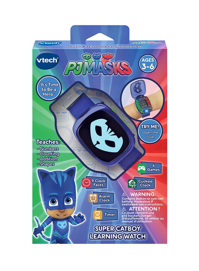 Pj Masks Super Catboy Learning Watch 2.31x23.7x5.69cm