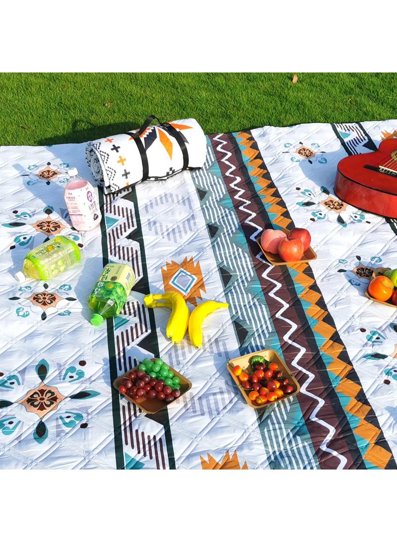 Extra Large Outdoor Picnic Blankets Waterproof For The Beach Camping Travelling On The Grass Park Blanket Rolling Up Packagin Multiple Size Available
