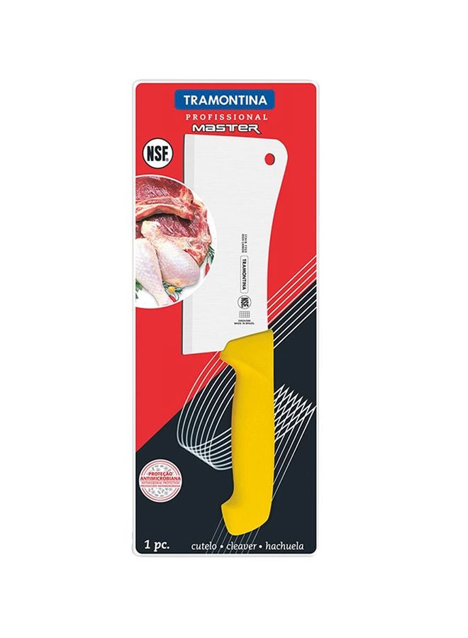 Cleaver Silver/Yellow 6inch
