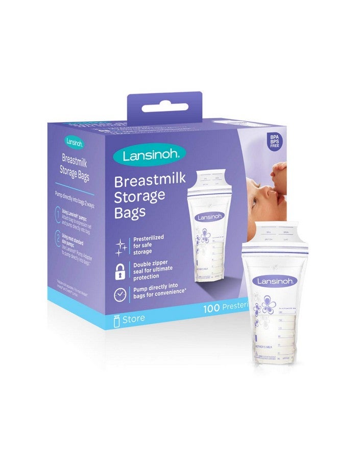 Breastmilk Storage Bags 100 Ct (3 Packs (100 Count))