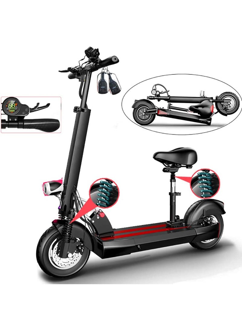 Electric Scooter Foldable E-Scooter Maximum Speed 45km/h with 50KM Range for Adult