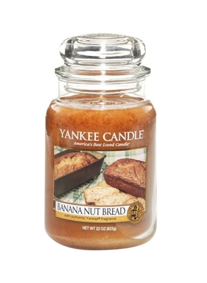 Banana Nut Bread 22Oz Large Jar Yankee Candle