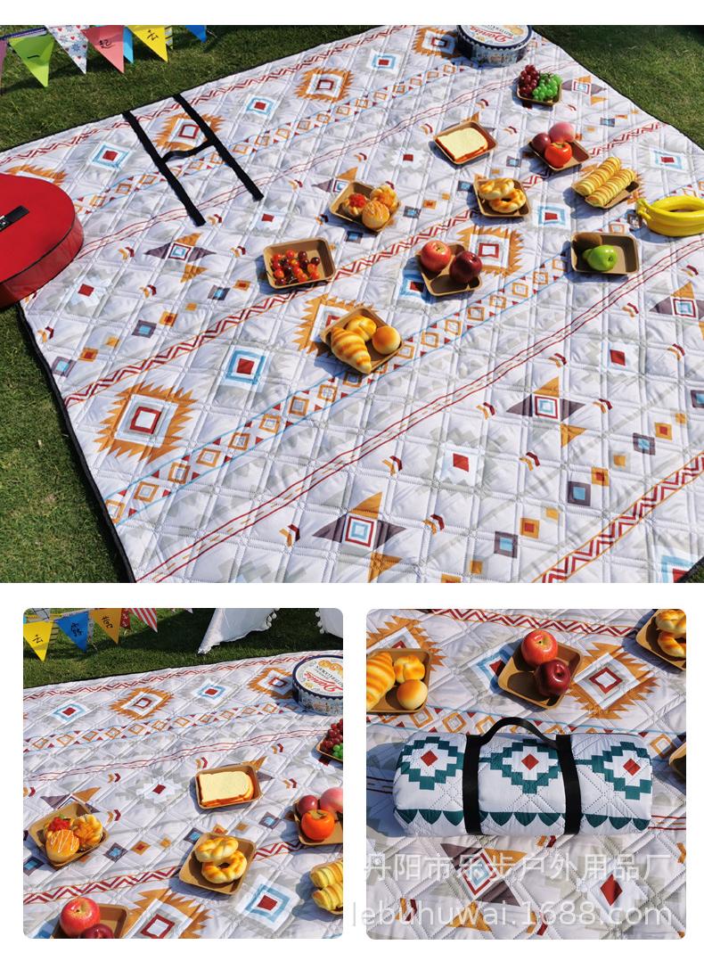 Extra Large Outdoor Picnic Blankets Waterproof For The Beach Camping Travelling On The Grass Park Blanket Rolling Up Packagin Multiple Size Available