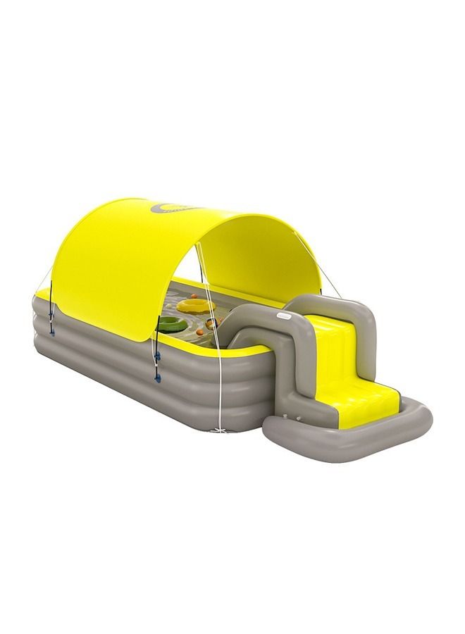 Inflatable Swimming Pool With Canopy