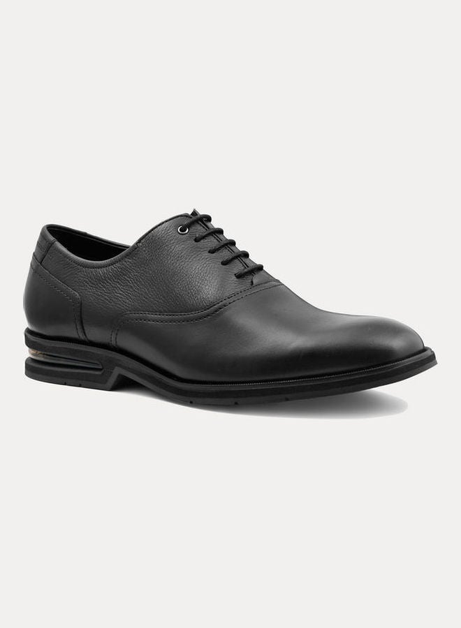 Comfortable Lace-Up Formal Shoes Black