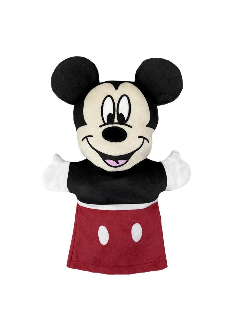 1 Piece Disney Mickey Mouse Hand Puppet Parent Child Interactive Plush Toy Role Playing