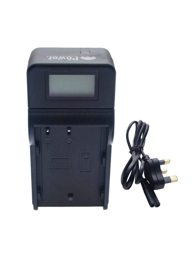 DMK Power BN-VF808U BN-VF815U TC1000 LCD Battery Charger for JVC Camera etc