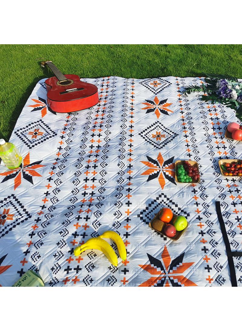 Extra Large Outdoor Picnic Blankets Waterproof For The Beach Camping Travelling On The Grass Park Blanket Rolling Up Packagin Multiple Size Available