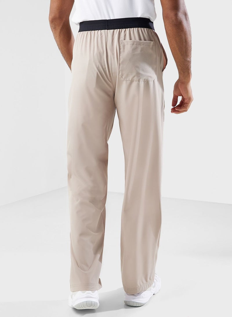 Stretch Woven Relaxed Sweatpants