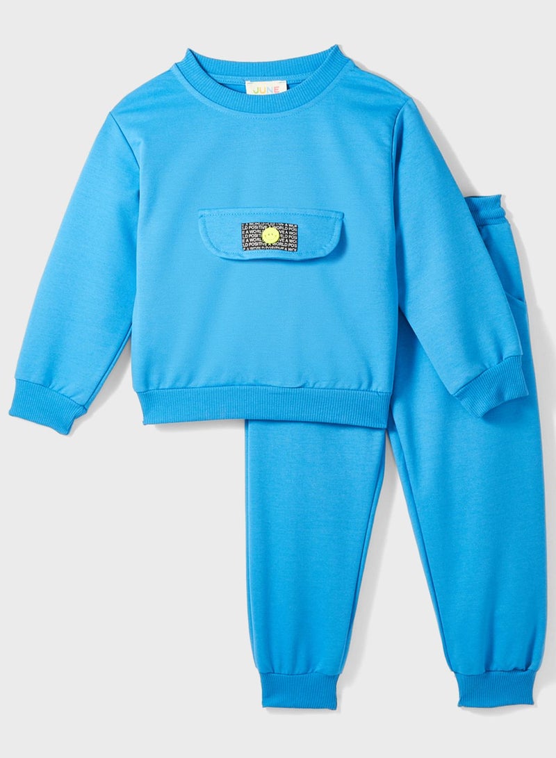 Infant Pocket Sweatshirt & Sweatpants Set