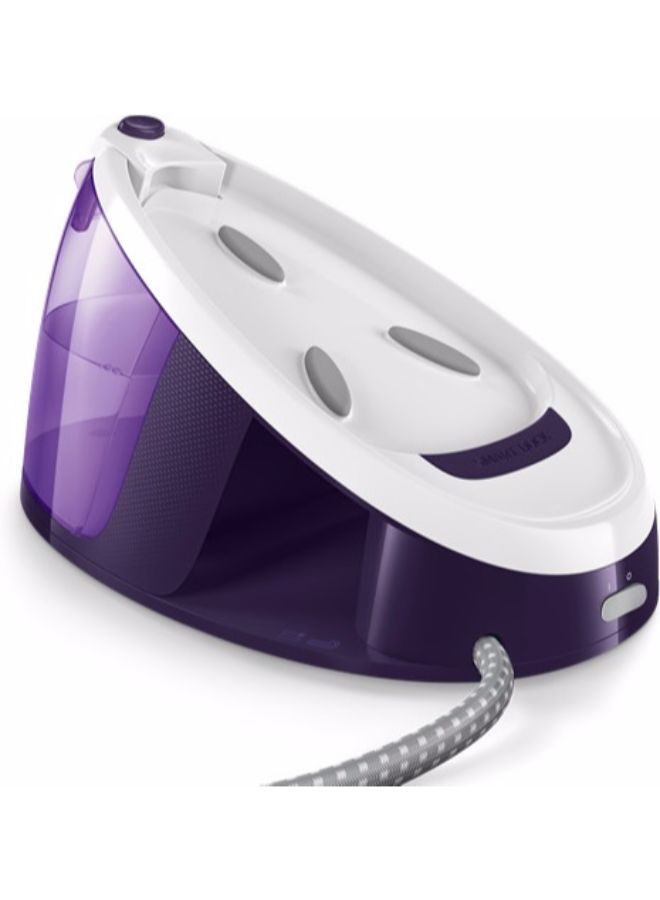 FastCare Compact Steam Generator Iron 2400W 1.3L GC6730/30 White/Purple