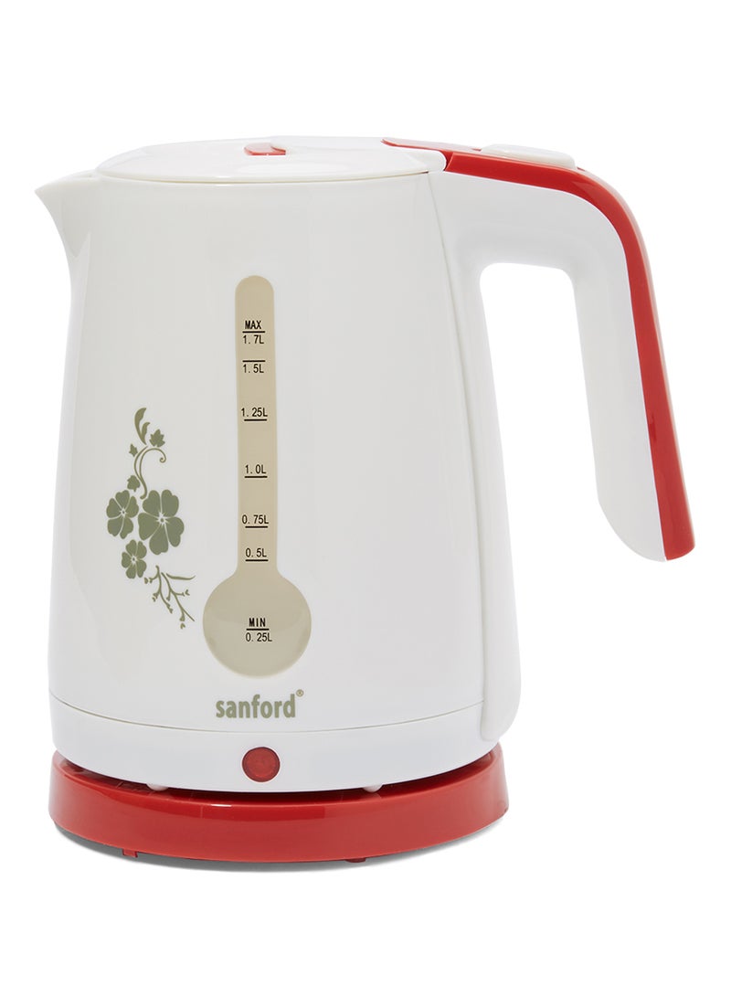 Electric Kettle 1.7L 2000W 1.7 L 2000.0 W SF1846EK-1.7L BS White/Red