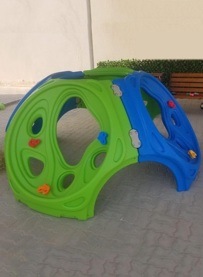 Kids Plastic Climbing Toys For Toddlers Half-Round Climber Playset