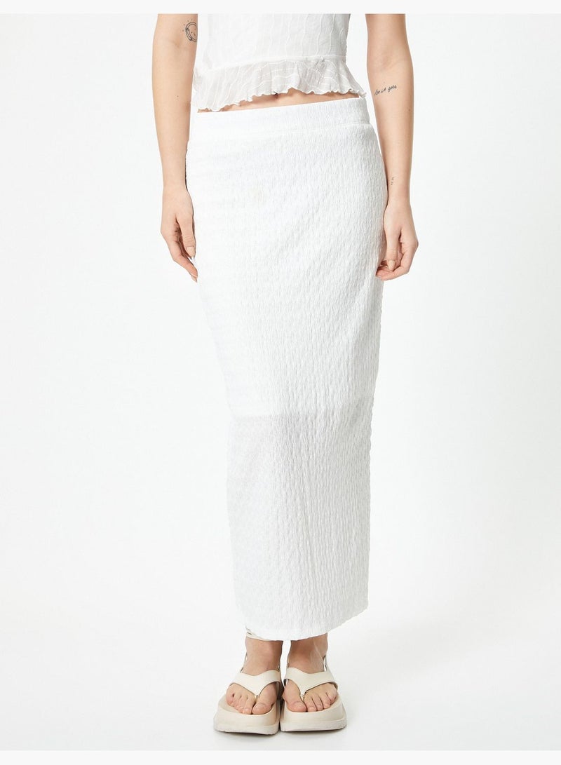 Maxi Column Skirt