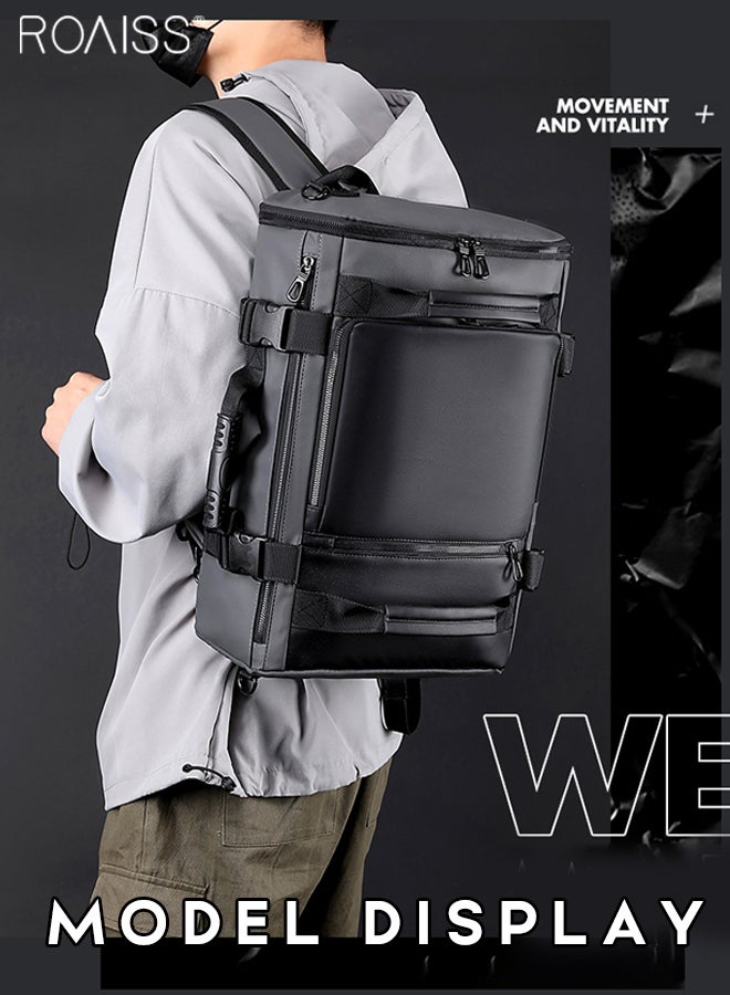 Extra Large Capacity Backpack Men'S Daily Business Travel Multifunctional Waterproof School Bag Business Travel Handbag Fitness Crossbody Bag