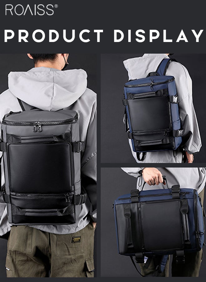 Extra Large Capacity Backpack Men'S Daily Business Travel Multifunctional Waterproof School Bag Business Travel Handbag Fitness Crossbody Bag