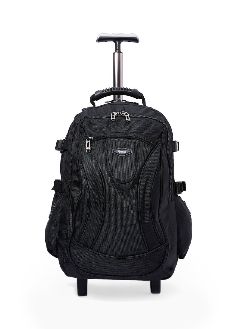 Rev Adjustable Strap Trolley Backpack Black