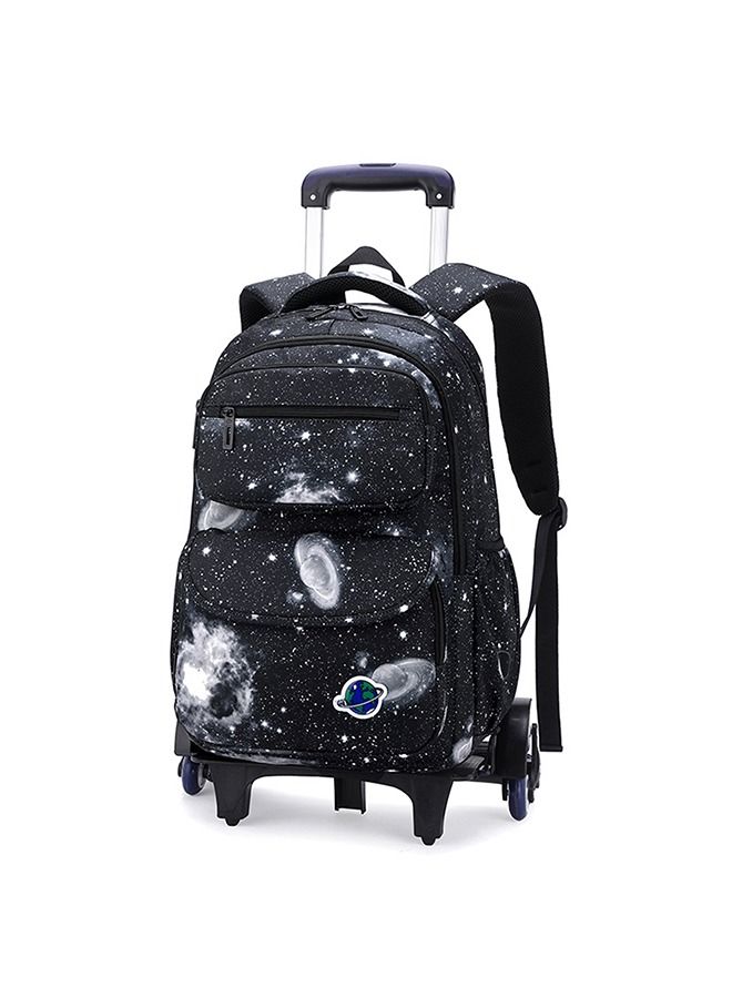 Boys Backpacks Kids' Luggage Wheeled Bags Kids Trolley School Bags Rolling Suitcase Durable Bookbag for Boys Girls Students